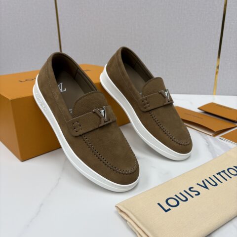 LV 新品男士休闲乐福鞋
