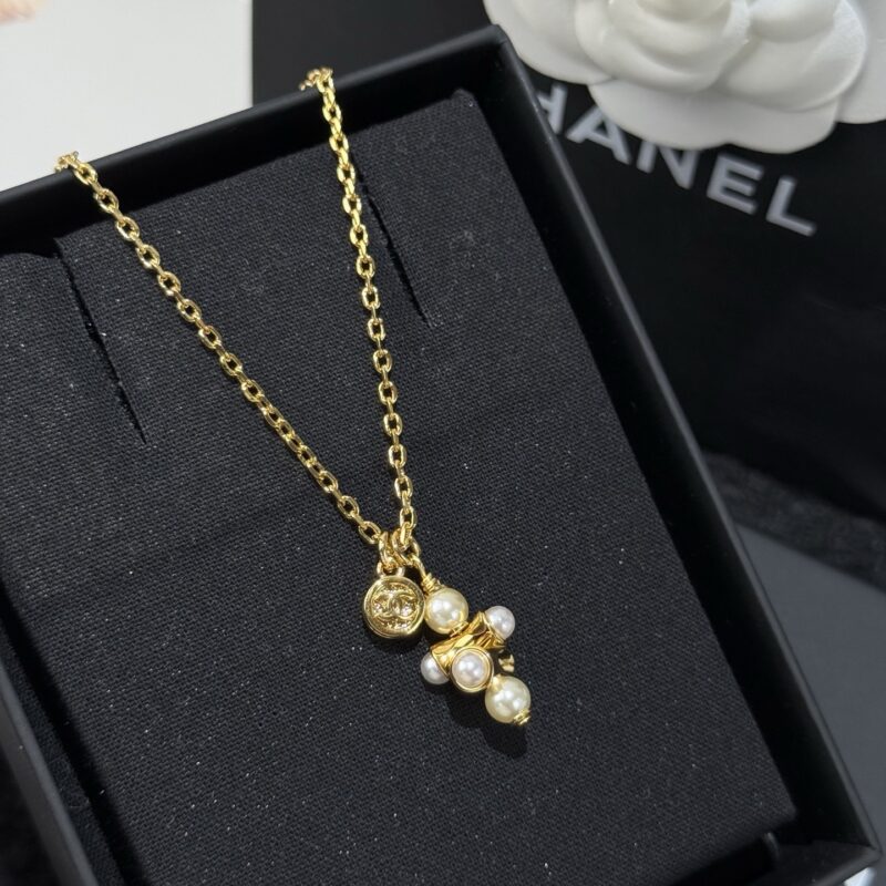 ❗️新品❗️ ☀️新款☑️ 香奈儿双c金豆珍珠项链 ☀️