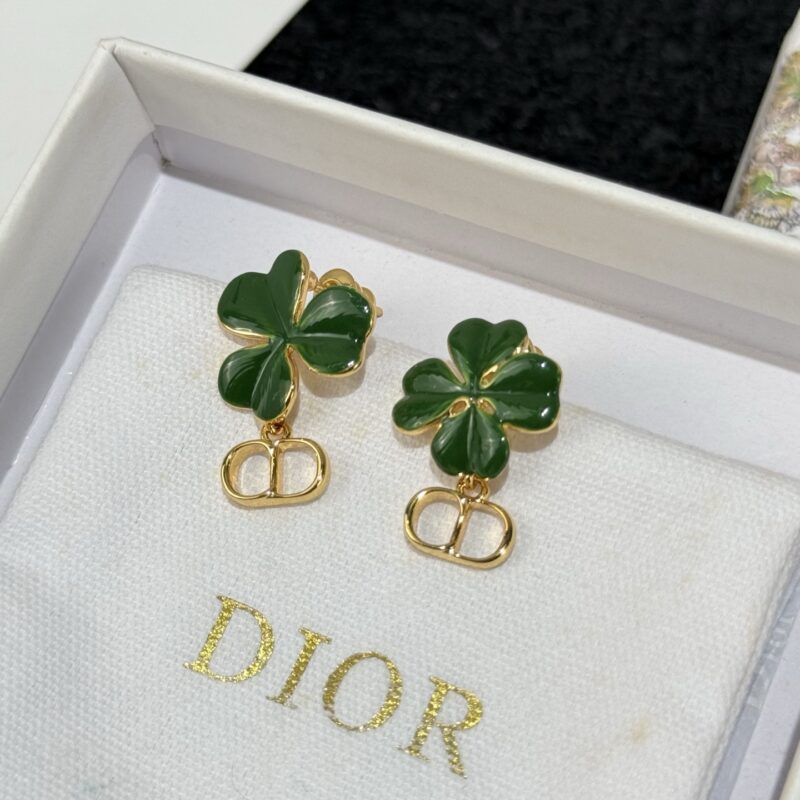 ❗️新品❗️  ☀️新款☑️ 迪奥Dior 四叶草三叶草☘️耳钉耳环 ☀️