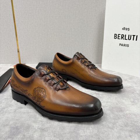 BERLUTI special order 专柜定制款牛津鞋