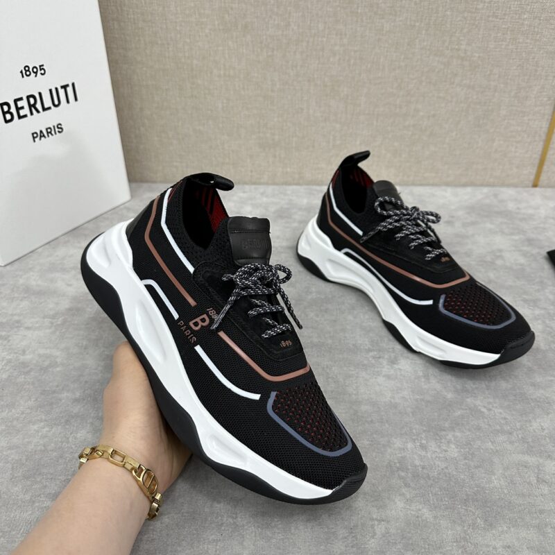 BERLUTI Shadow飞织运动鞋