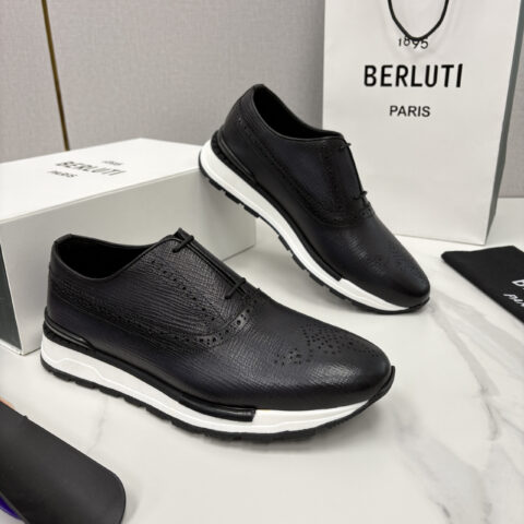 BERLUTI  Fast Track皮革运动鞋
