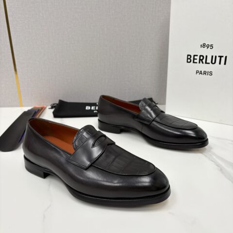 BERLUTI  新品男士乐福鞋皮鞋