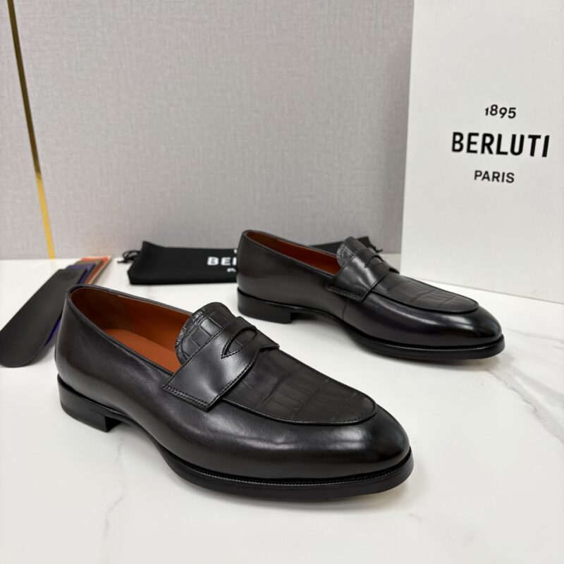 BERLUTI  新品男士乐福鞋皮鞋
