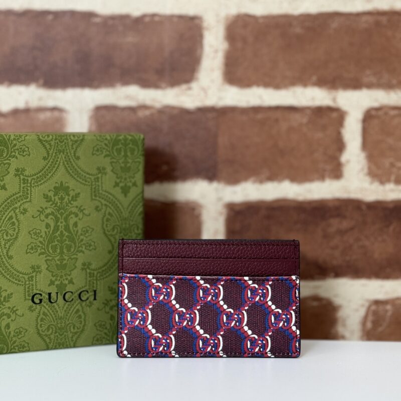 GUCCI 专柜品质，顶级原单货，实物实拍！款号802021红色pvc/枣红皮