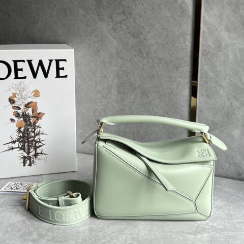 LOEWE Anagram刺绣肩带 0189 春玉色