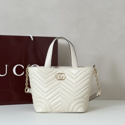 GUCCI 专柜品质，顶级原单货，实物实拍！款号847386米白