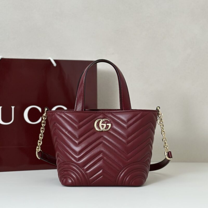 GUCCI 专柜品质，顶级原单货，实物实拍！款号847386安可拉红