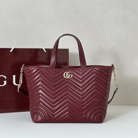 GUCCI 专柜品质，顶级原单货，实物实拍！款号847387安可拉红