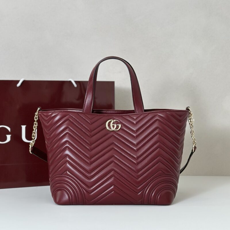 GUCCI 专柜品质，顶级原单货，实物实拍！款号847387安可拉红