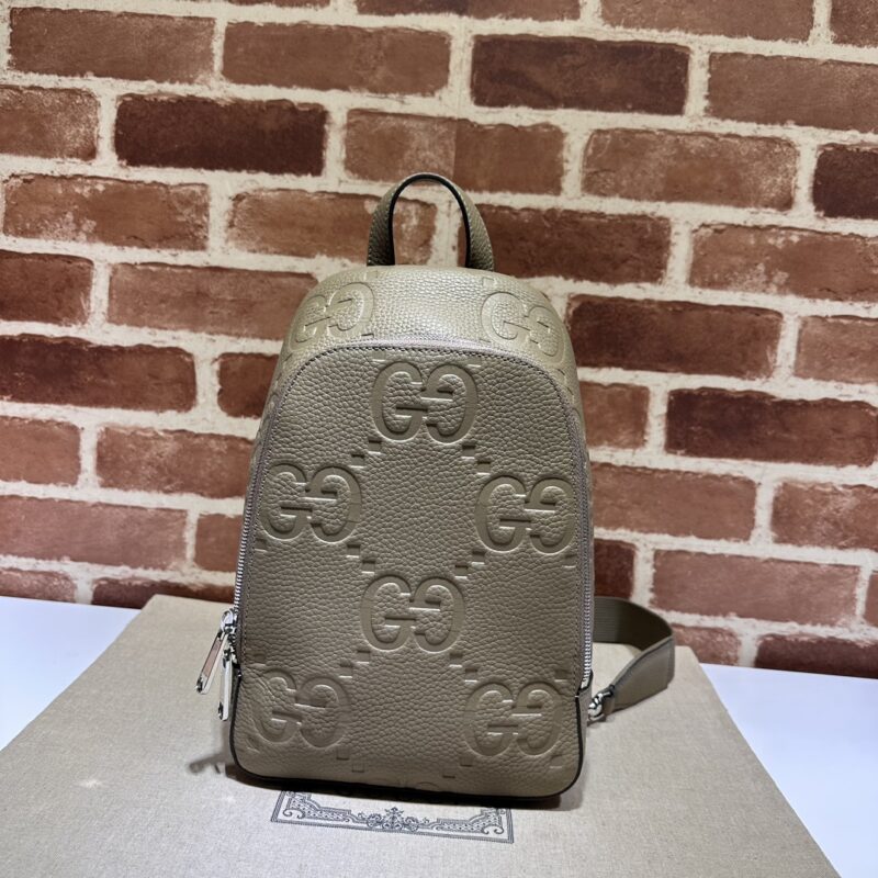 GUCCI 专柜品质，顶级原单货，实物实拍！款号766937灰荔压G