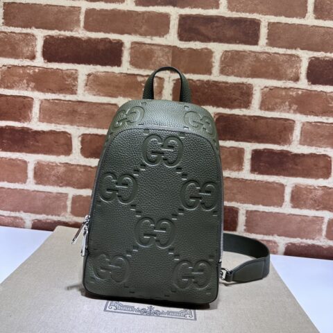 GUCCI 专柜品质，顶级原单货，实物实拍！款号766937绿荔压G
