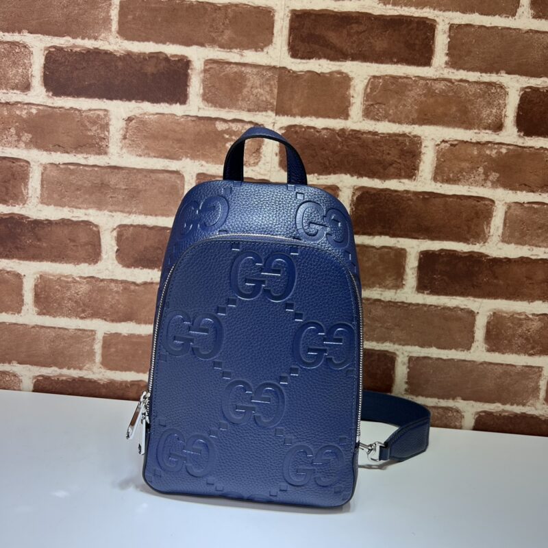 GUCCI 专柜品质，顶级原单货，实物实拍！款号766937蓝荔压G