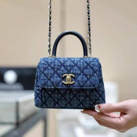 CHANEL  26P mini cocohandle 牛仔💼 AP4244