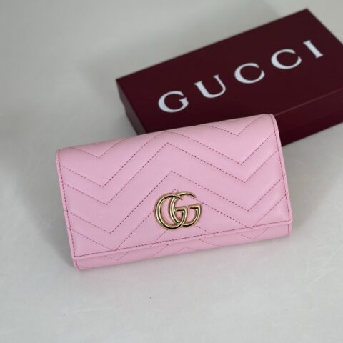 GUCCI 专柜品质，顶级原单货，实物实拍！443436贝儿粉羊皮