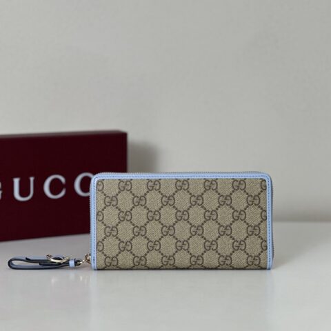 GUCCI 专柜品质，顶级原单货，实物实拍！款号819122啡胶/浅蓝