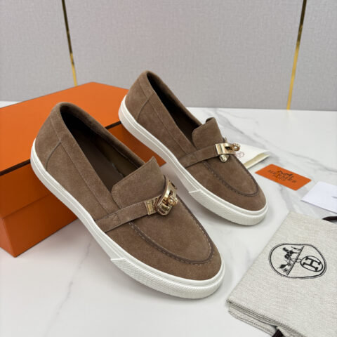 HERMES Job kelly 扣牛皮乐福鞋