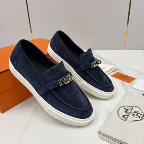 HERMES  Job kelly 扣牛皮乐福鞋