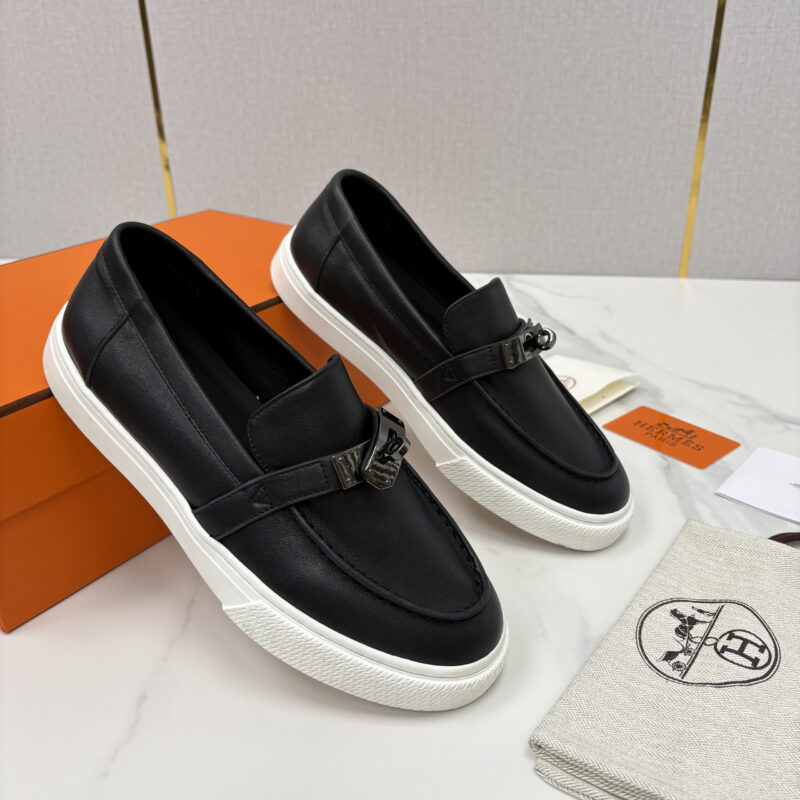 HERMES   Job kelly 扣牛皮乐福鞋