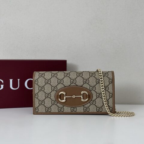 GUCCI 专柜品质，顶级原单货，实物实拍！621892啡/棕平纹