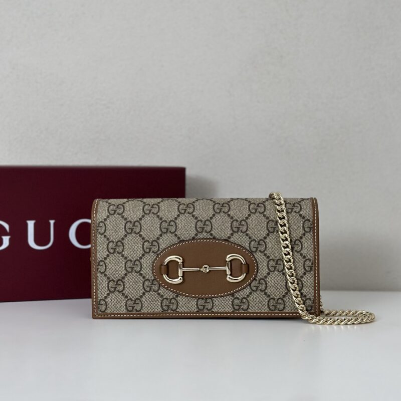 GUCCI 专柜品质，顶级原单货，实物实拍！621892啡/棕平纹