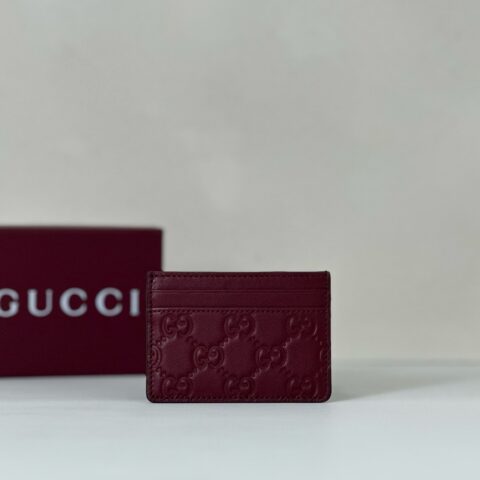 GUCCI 专柜品质，顶级原单货，实物实拍！款号847204酒红压花