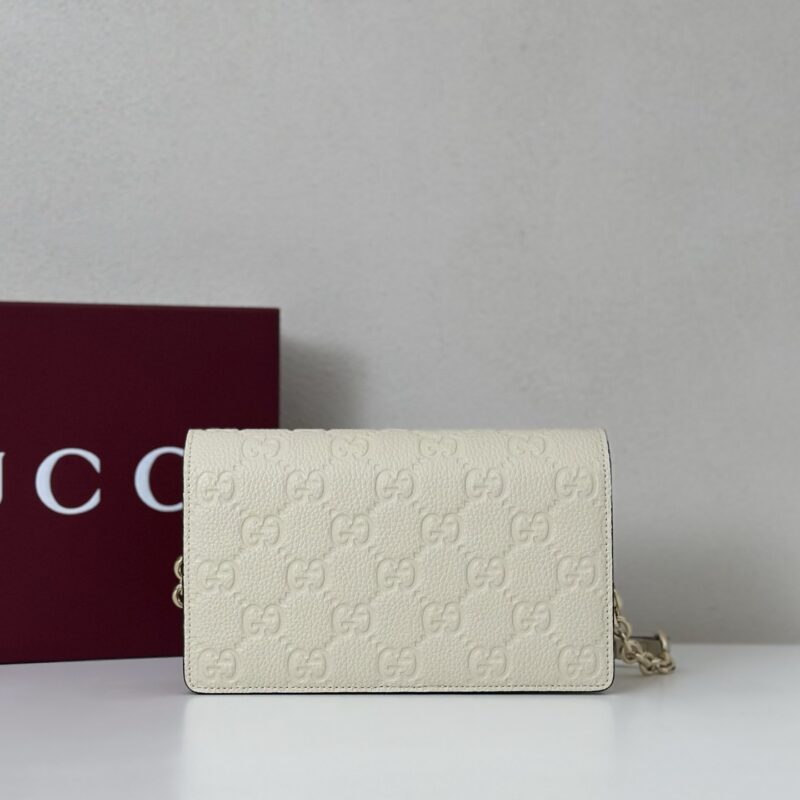 GUCCI 专柜品质，顶级原单货，实物实拍！款号818705白荔压G