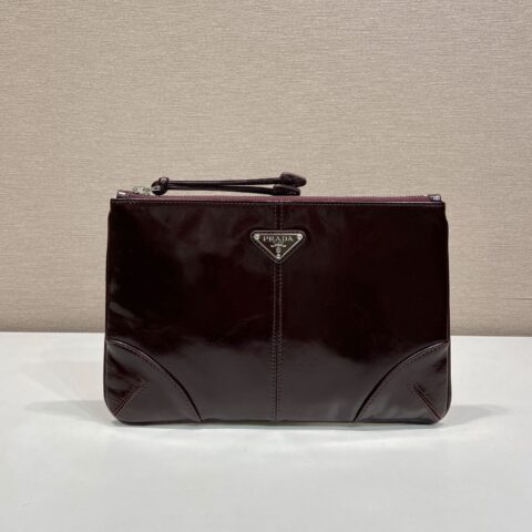 PRADA 油腊皮手包🎉2NB052油腊手包