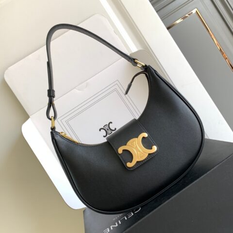 CELINE 新版AVA TRIOMPHE小牛皮革手袋 编号：114492