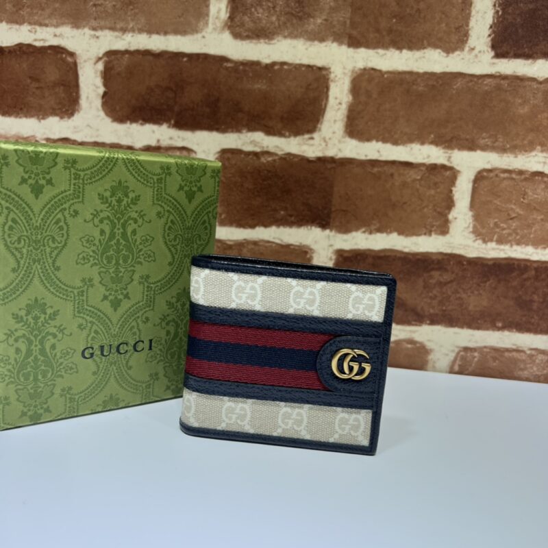GUCCI 专柜品质，顶级原单货，实物实拍！款号597606米胶/蓝猪纹