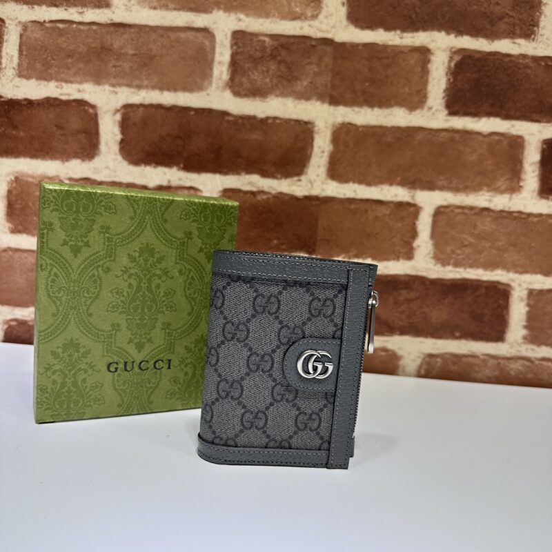 GUCCI 专柜品质，顶级原单货，实物实拍！款号760238灰PVC/灰皮