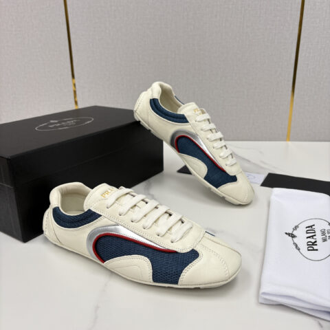 PRADA 2025 复古Nappa皮革运动鞋