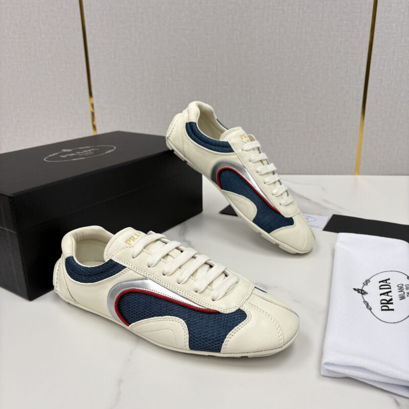 PRADA 2025 复古Nappa皮革运动鞋