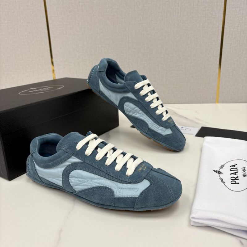 PRADA 2025 复古Nappa皮革运动鞋
