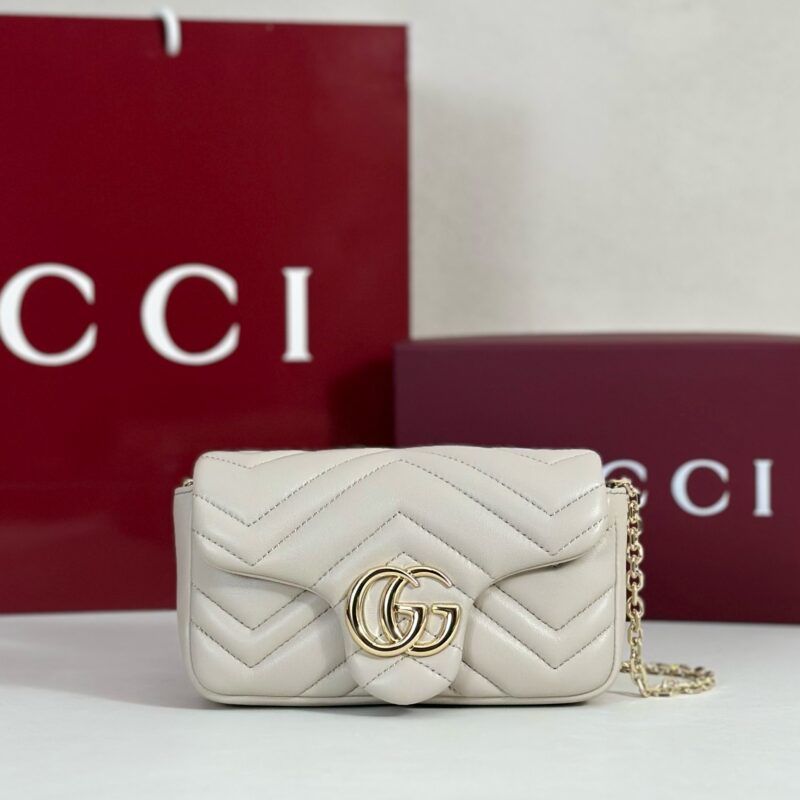 GUCCI 专柜品质，顶级原单货，实物实拍！款号841290浅灰