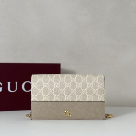 GUCCI 专柜品质，顶级原单货，实物实拍！497985米胶/燕麦