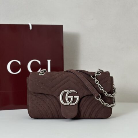 GUCCI 专柜品质，顶级原单货，实物实拍！款号837267咖啡磨砂