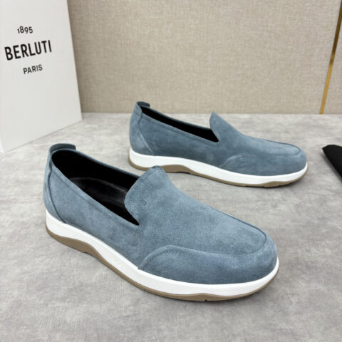 BERLUTI Echappée 系列乐福鞋一脚蹬休闲鞋履