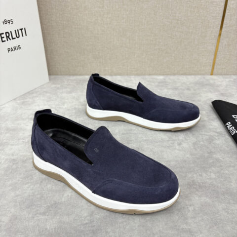 BERLUTI Echappée 系列乐福鞋一脚蹬休闲鞋履