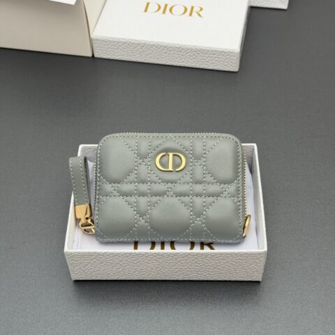 DIOR Jolie Glycine小拉链包系列 型号：S5034   云雾蓝腾格纹