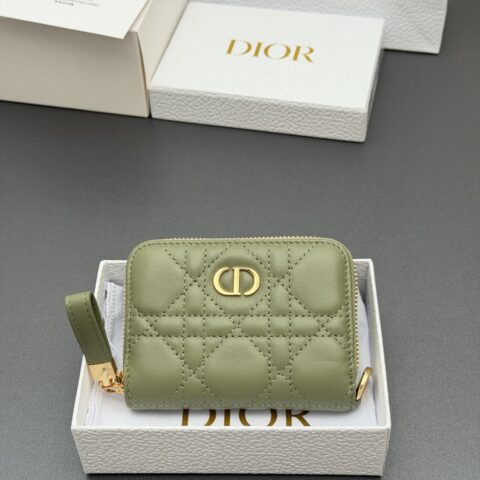 DIOR Jolie Glycine小拉链包系列 型号：S5034   夢幻綠騰格紋