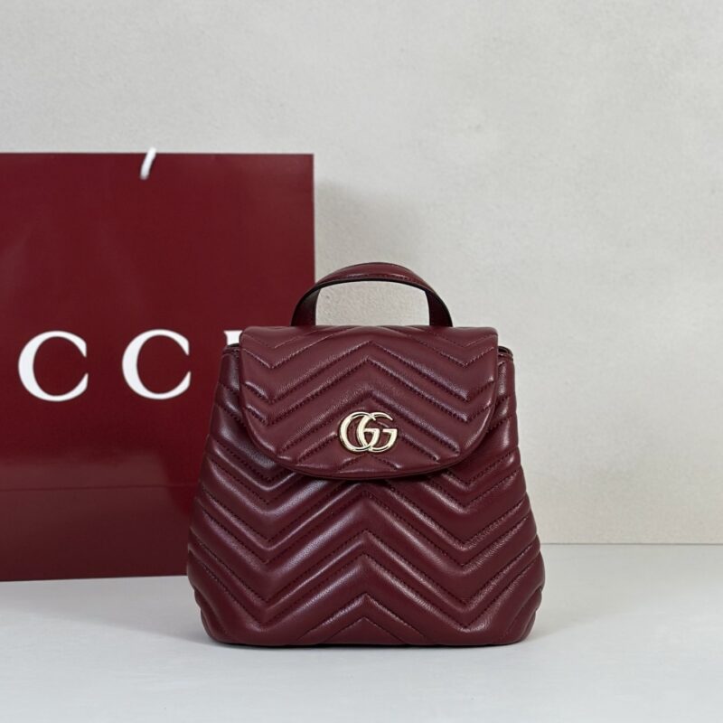 GUCCI 专柜品质，顶级原单货，实物实拍！款号855921安可拉红