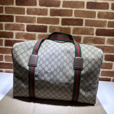 GUCCI 专柜品质，顶级原单货，实物实拍！款号758664啡PVC