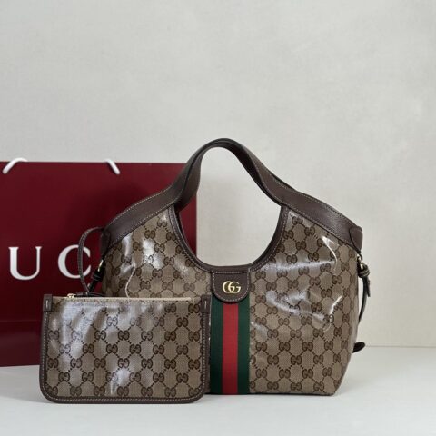 GUCCI 专柜品质，顶级原单货，实物实拍！款号860845水晶料啡