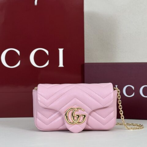 GUCCI 专柜品质，顶级原单货，实物实拍！款号841290贝儿粉