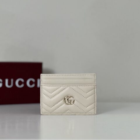 GUCCI 专柜品质，顶级原单货，实物实拍！款号443127米白羊皮