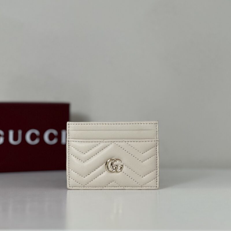 GUCCI 专柜品质，顶级原单货，实物实拍！款号443127米白羊皮