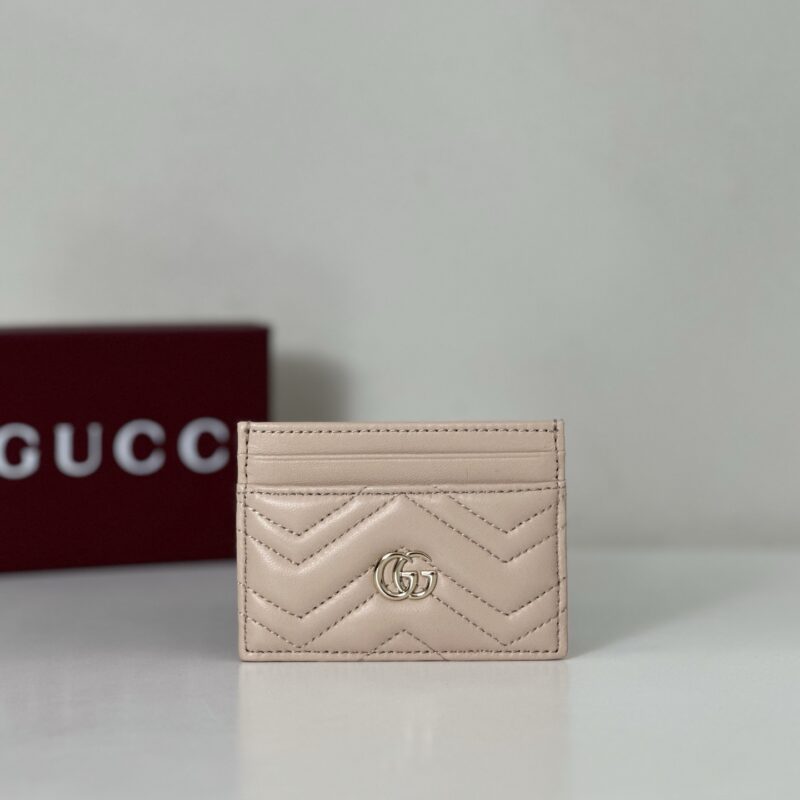 GUCCI 专柜品质，顶级原单货，实物实拍！款号443127浅粉羊皮