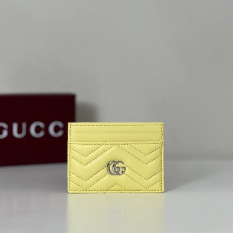 GUCCI 专柜品质，顶级原单货，实物实拍！款号443127黄色羊皮