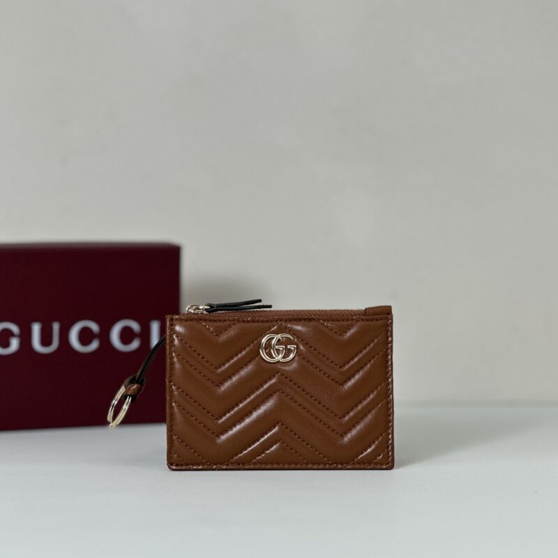 GUCCI 专柜品质，顶级原单货，实物实拍！款号837747棕色羊皮